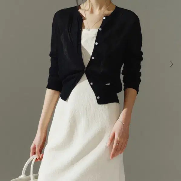 [BUNJANG] Siec Riesling Cardigan Navy / 시에 리즐링 가디건 네이비