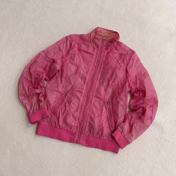[BUNJANG] Elle Golf Women's Lightweight Windbreaker Jacket 0619T1 / 95 엘르골프 여성 경량 바람막이 자켓 0619T1