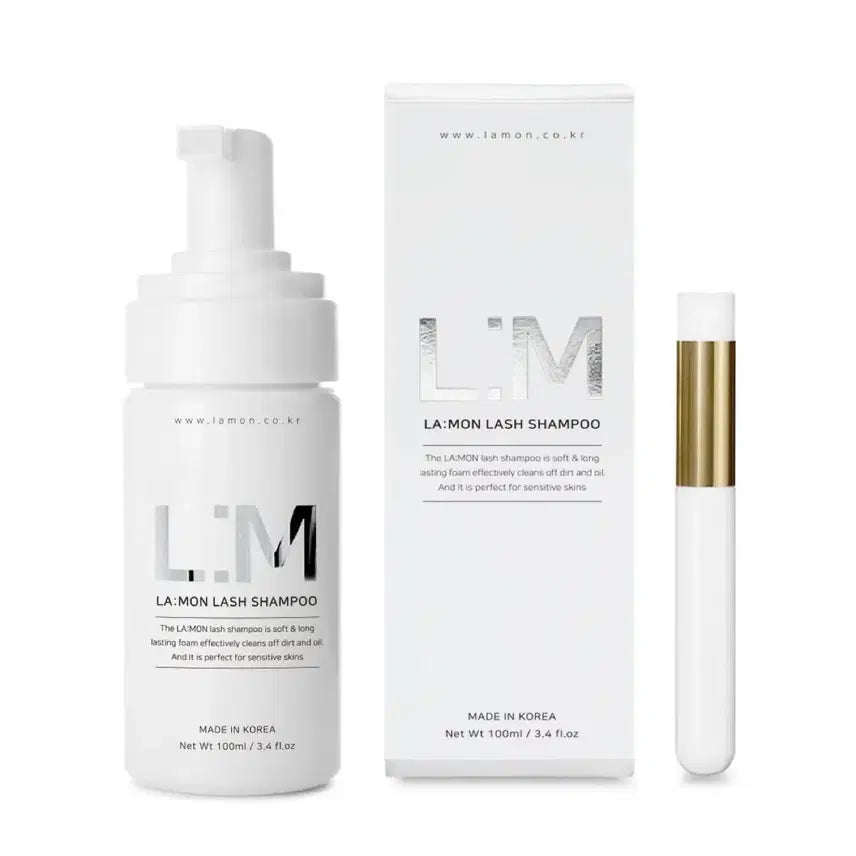 [BUNJANG] Lamong Lash Shampoo Pre-treatment for Eyelash Extensions and Perms (100ml) / 라몽 래쉬 샴푸 속눈썹연장 펌 전처리제 100ml 속눈썹샴푸