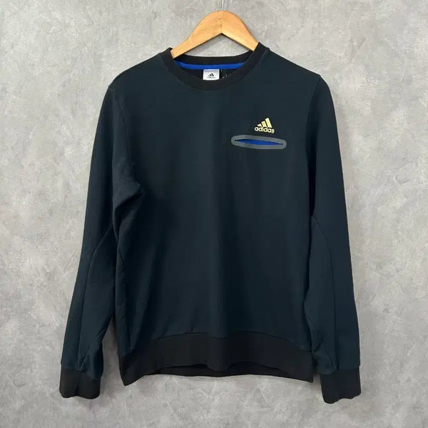 [BUNJANG] Adidas Crewneck Sweatshirt Black Size 100 / 아디다스 맨투맨 블랙 100사이즈