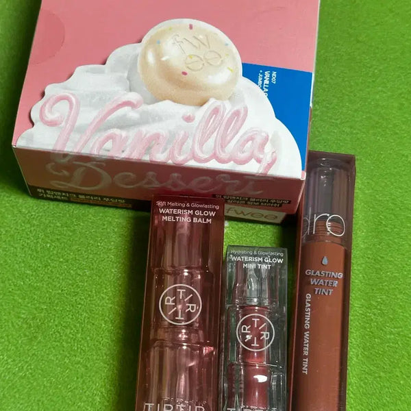 [BUNJANG] Fwee Vanilla Cookie Set with TirTir & Rom&nd Tints / 퓌 바닐라 쿠키+티르티르 롬앤 틴트 3개 세트