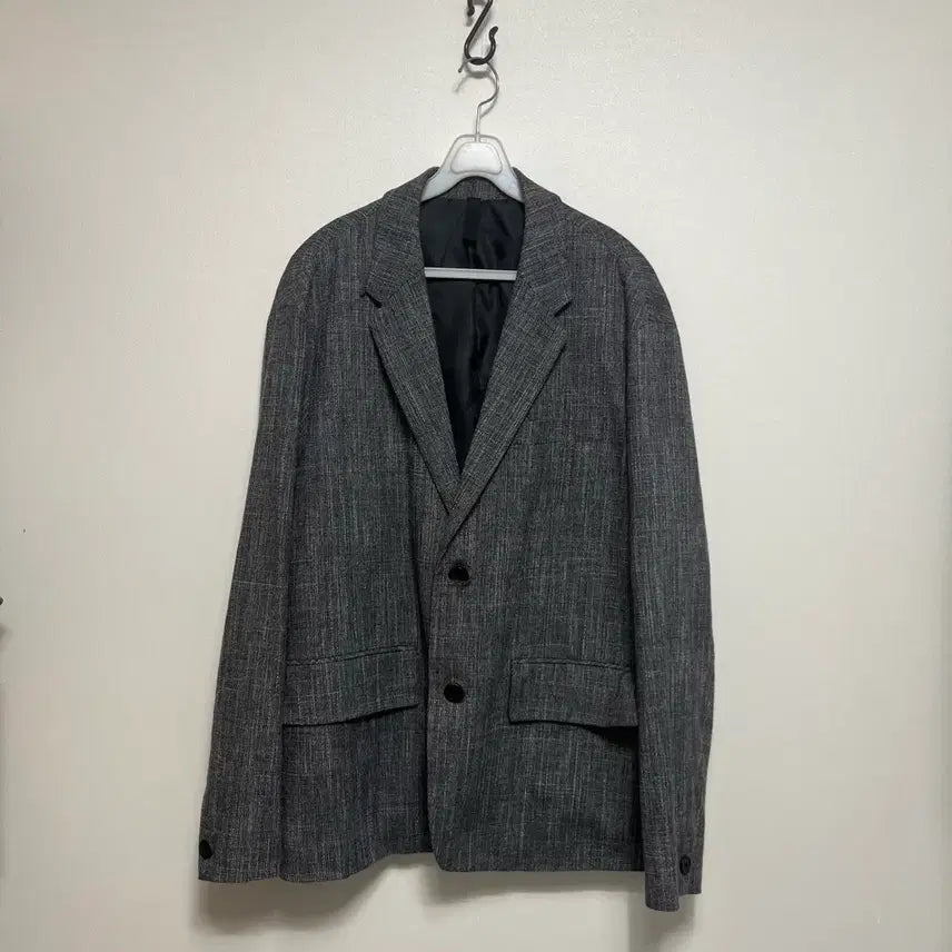 [BUNJANG] Customellow Cotton Linen Blend Jacket / 커스텀멜로우 면 마 혼방 자켓 100