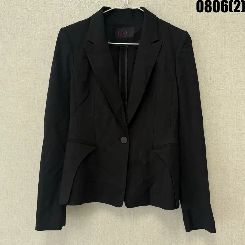 [BUNJANG] Soop Women's Black Jacket Size 55 / 숲 여성 블랙 재킷 55