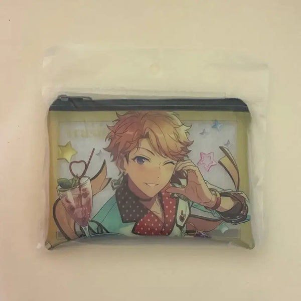 [BUNJANG] Ensemble Stars! Knights Narukami Arashi Clear Pouch / 나루카미 아라시 클리어 파우치 지갑 앙상블 스타즈 앙스타 나이츠