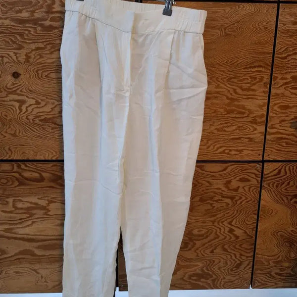 [BUNJANG] Massimo Dutti White Slacks Pants / 마시모뚜띠흰색 슬랙스 바지