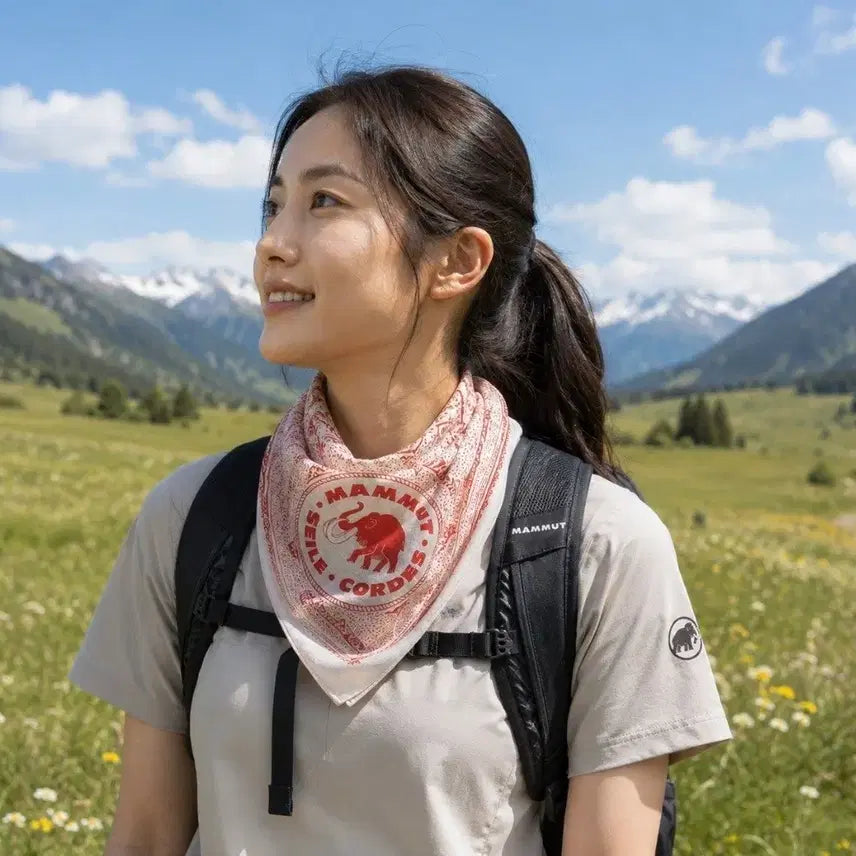 [BUNJANG] Mammut Bandana Handkerchief Set / 마무트(Mammut) 반다나 손수건  2장12,000원