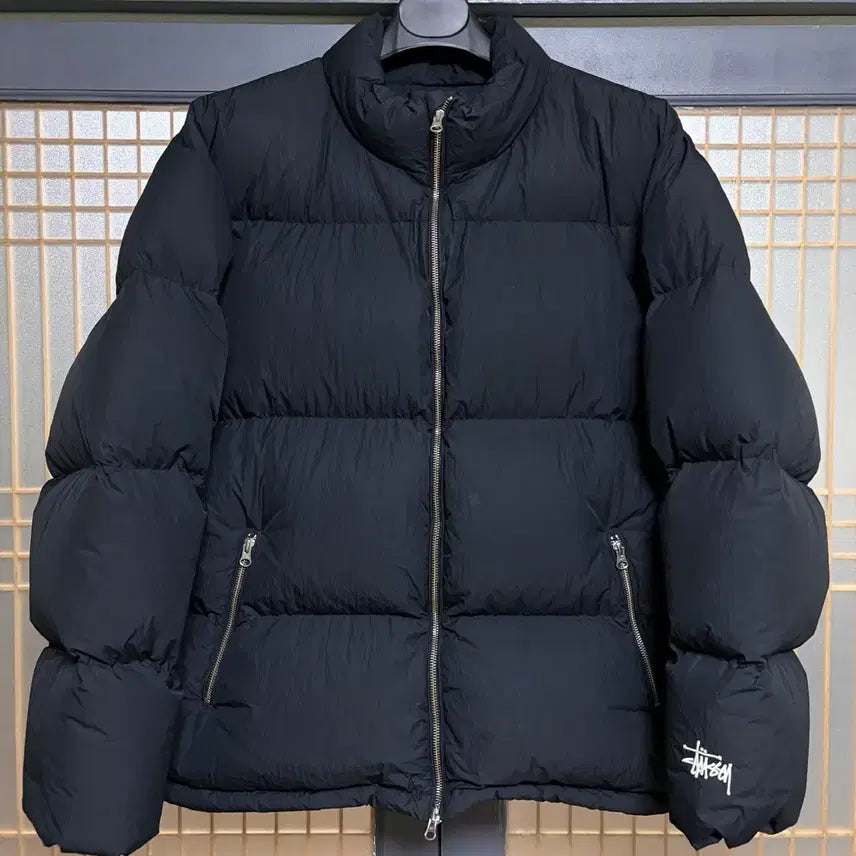 [BUNJANG] Stussy Puffer Nylon Padding Jacket Black XXL / [XXL]스투시 푸퍼 나일론 패딩 블랙