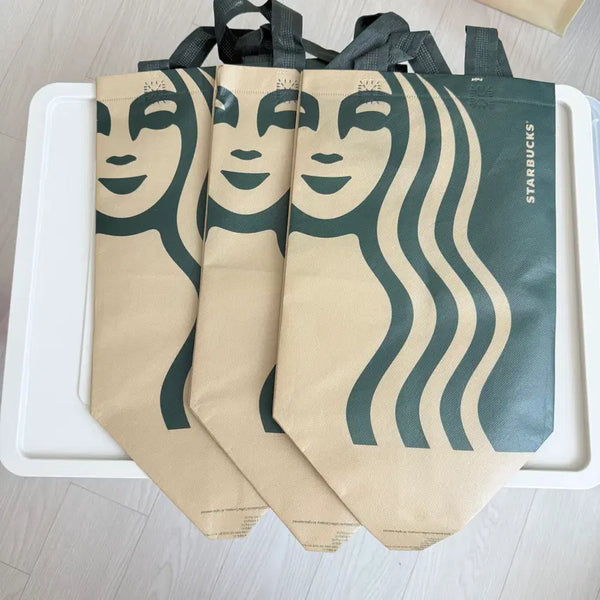 [BUNJANG] Starbucks Reusable Non-woven Bag / 스타벅스 부직포 리유저블백