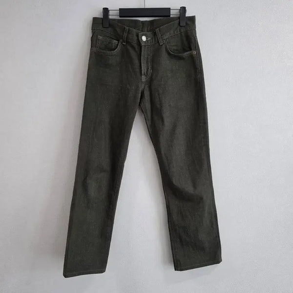 [BUNJANG] Margaret Howell x Edwin Khaki-Grey Denim Pants / [MARGARET HOWELL x EDWIN] 카키그레이 데님 팬츠