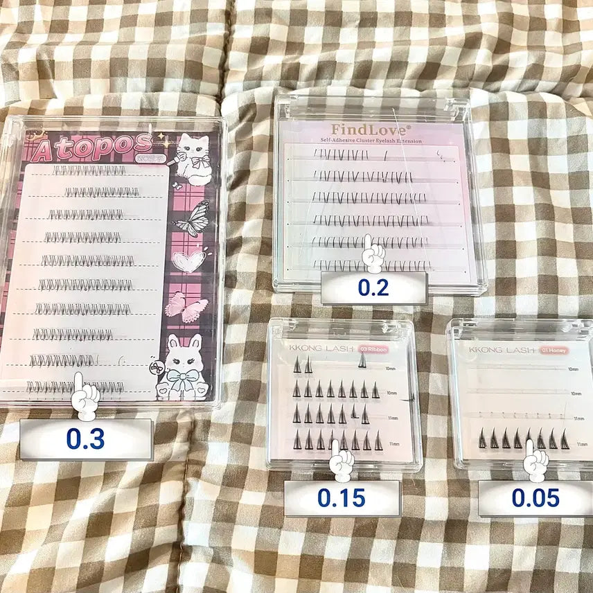 [BUNJANG] No-Glue Eyelashes / 노글루 속눈썹