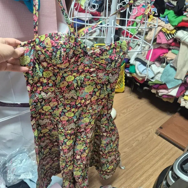 [BUNJANG] Chloe x Opening Ceremony Floral Pattern Mini Dress / 클로에 오프닝세레모니 미니원피스