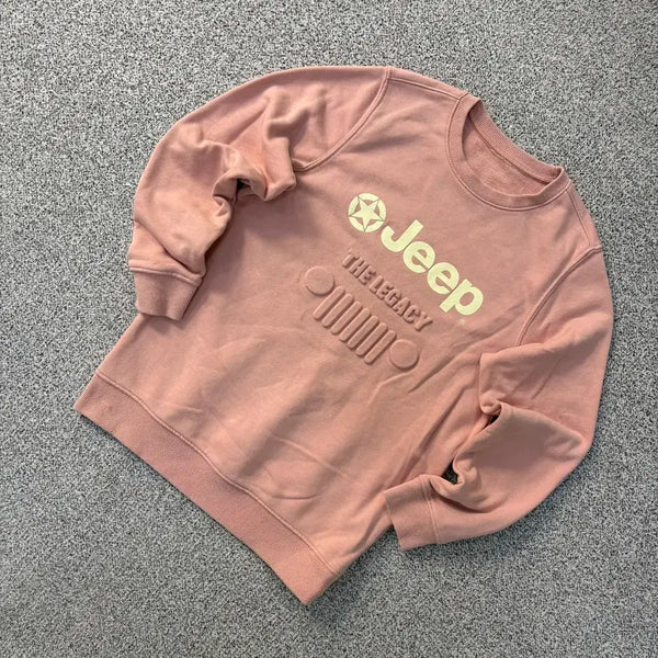 [BUNJANG] Jeep Women's Long Sleeve Sweatshirt 0805J1 / S(90) 지프 여성 긴팔 맨투맨 0805J1