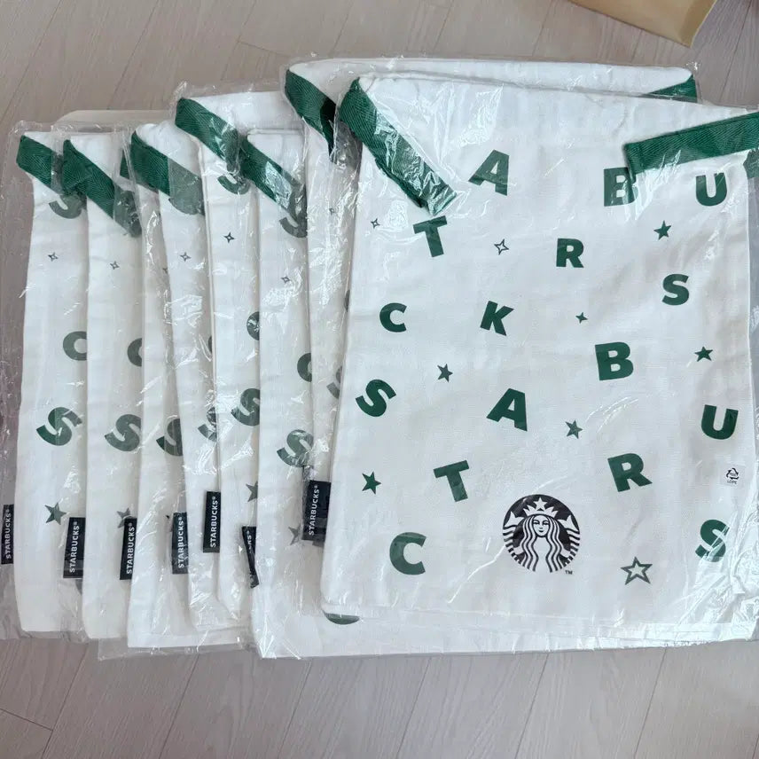 [BUNJANG] Starbucks Alphabet Reusable Bag / 스타벅스 알파벳 리유저블백