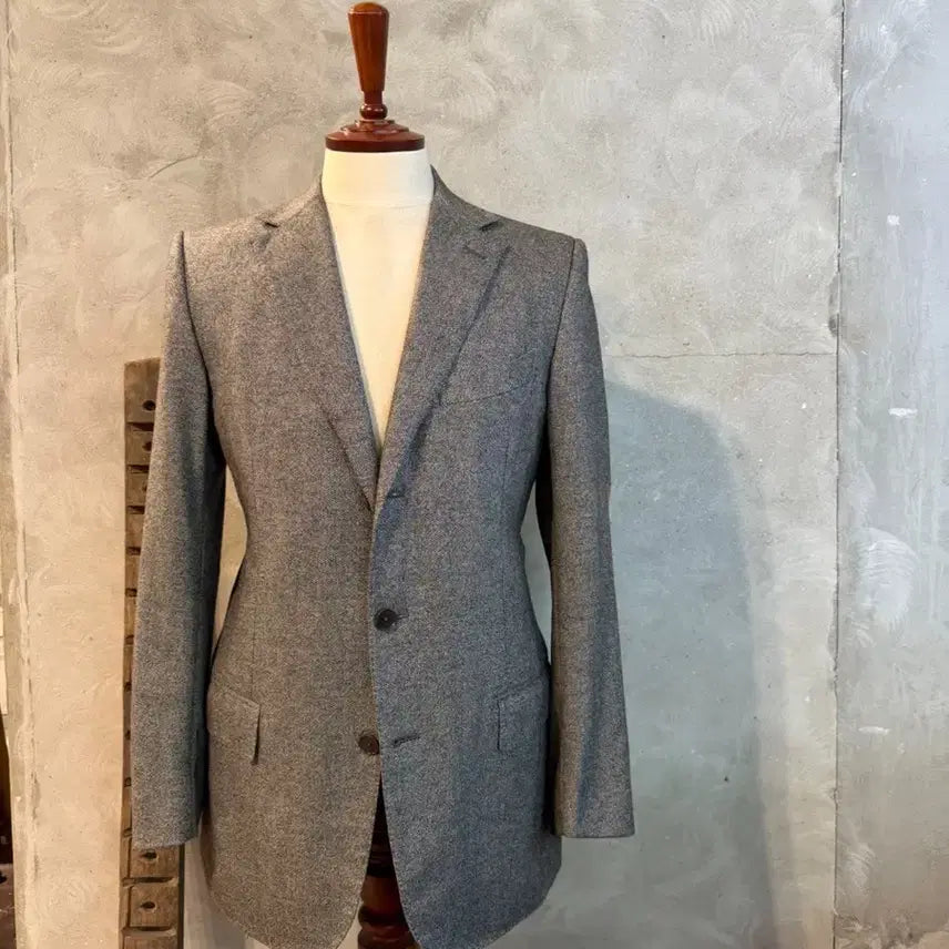 [BUNJANG] Ermenegildo Zegna Suede Patch Jacket / 에르메네질도 제냐 스웨이드 패치 자켓 남성100