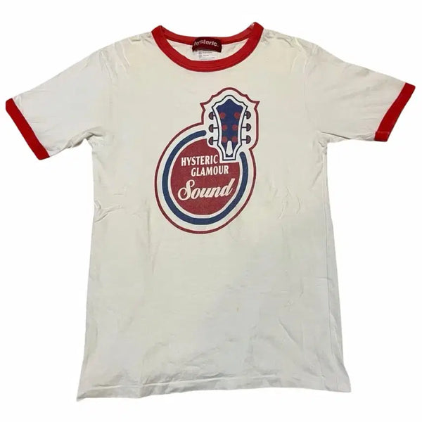 [BUNJANG] Hysteric Glamour 90s Ringer T-Shirt / 90s 히스테릭글래머 링거 티셔츠