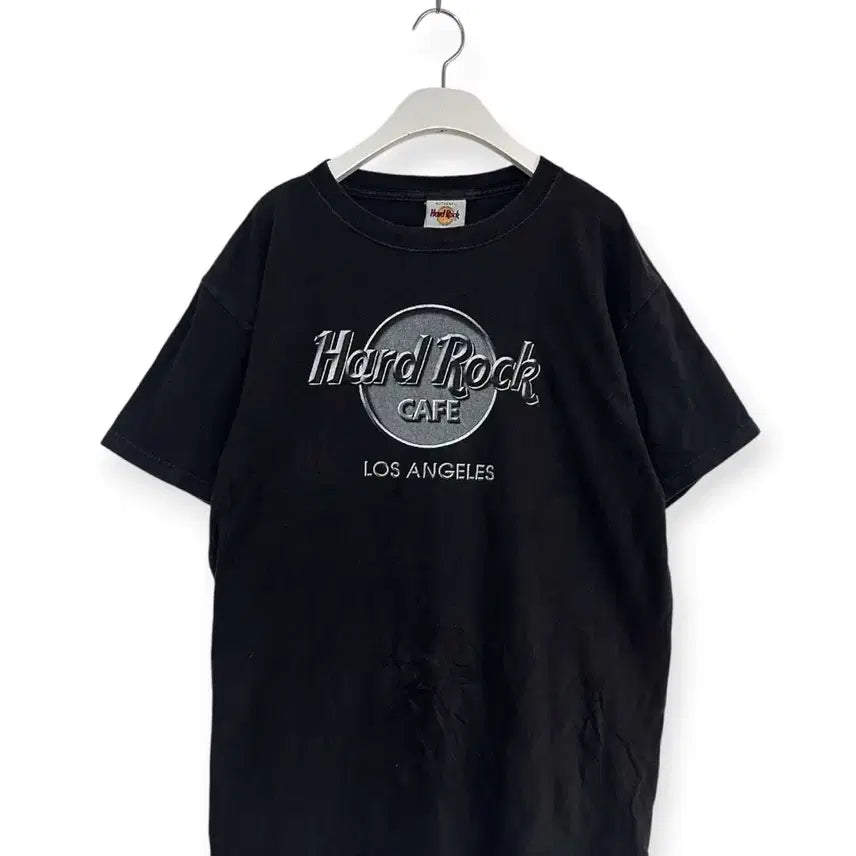 [BUNJANG] Hard Rock Cafe LA T-Shirt Black / 하드락카페 LA 반팔 티셔츠 블랙