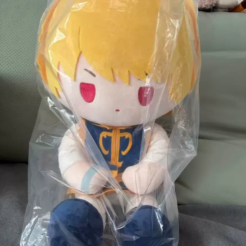 [BUNJANG] Hunter x Hunter Kurapika Plush Doll / [중고]헌터x헌터 크라피카 봉제인형