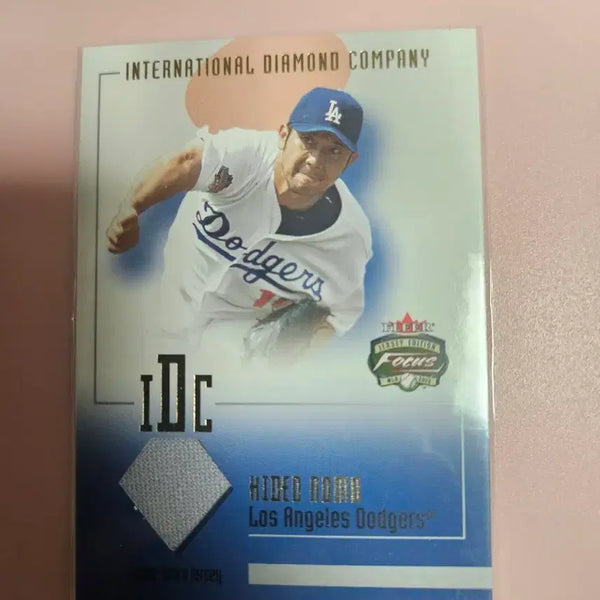 [BUNJANG] Hideo Nomo 2002 Fleer Jersey Card / 노모 히데오 2002 Fleer 저지 카드