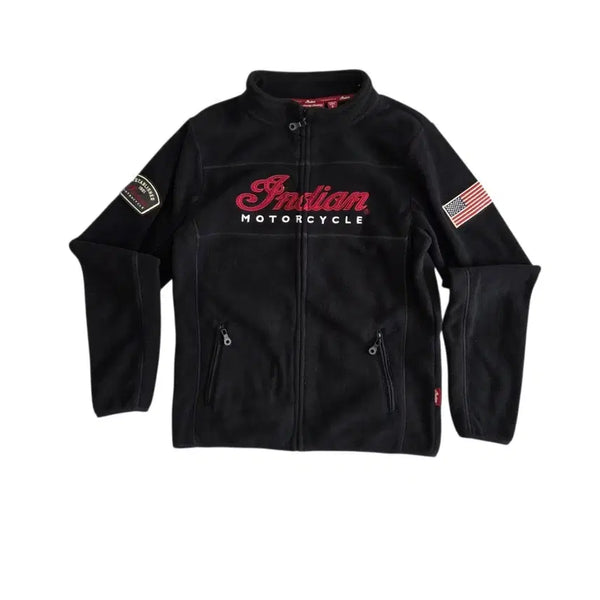 [BUNJANG] Indian Motorcycle Zip-Up Fleece Jacket / Indian Motorcycle 인디안 모터사이클 집업 후리스