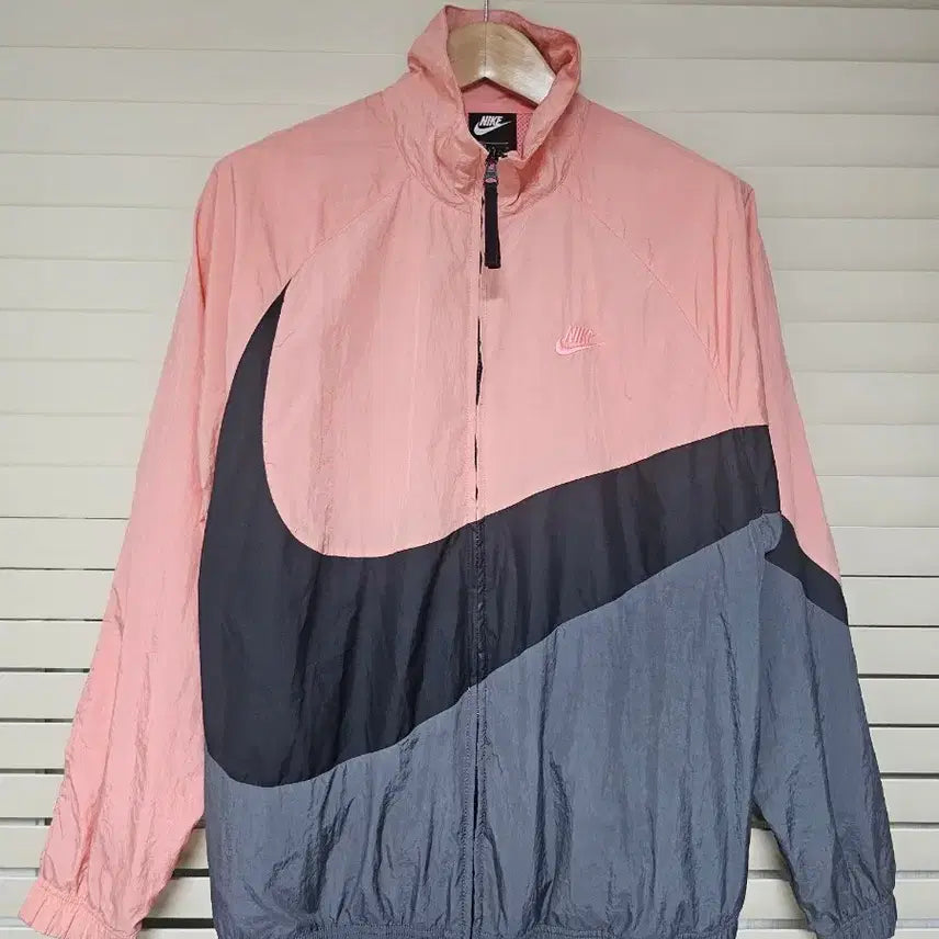 [BUNJANG] Nike Big Swoosh Woven Jacket L / 나이키 빅스우시 우븐 바람막이 자켓 L