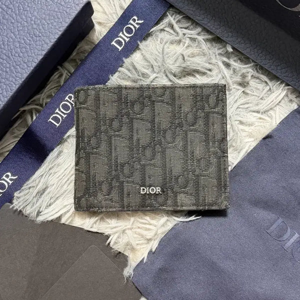 [BUNJANG] Dior Oblique Bifold Wallet / 디올 오블리크 반지갑 풀구성