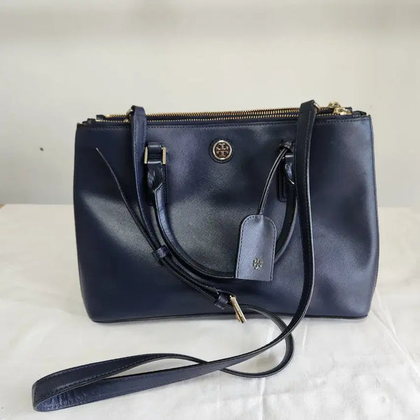 [BUNJANG] Tory Burch Double Zipper Tote Bag / 토리버치 더블지퍼 토트백