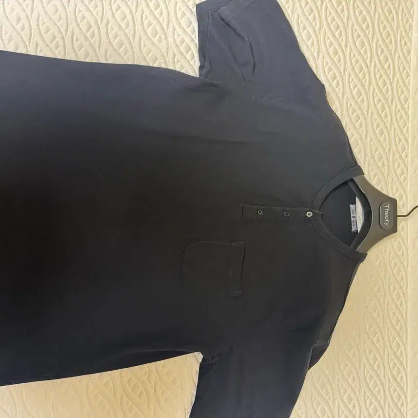[BUNJANG] Artifacts Henley Neck T-shirt Brown L / 아트이프액츠 헨리넥 티셔츠 팝니다.