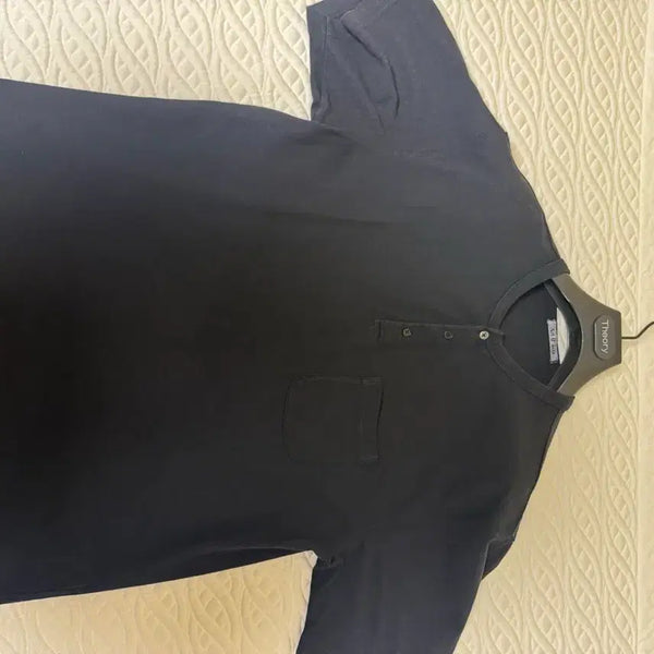 [BUNJANG] Artifacts Henley Neck T-shirt Brown L / 아트이프액츠 헨리넥 티셔츠 팝니다.