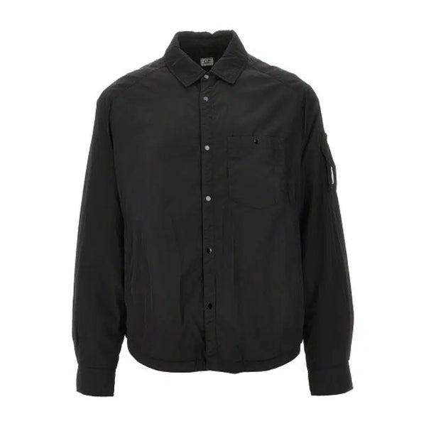 [BUNJANG] CP Company Chrome-R Padded Button Overshirt Black / CP컴퍼니 크롬R 패디드 버튼 오버셔츠 블랙 판매합니다