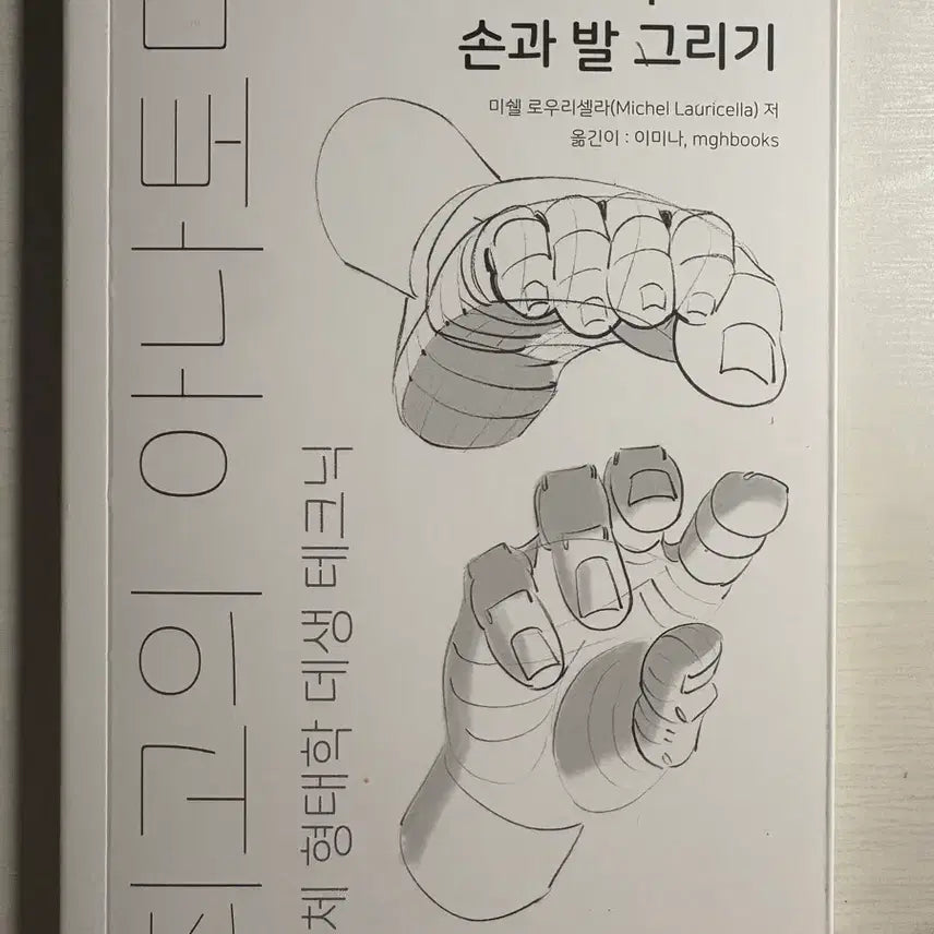 [BUNJANG] Morpho Drawing Book: How to Draw Hands and Feet / 손과 발 그리기 드로잉 책