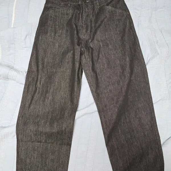 [BUNJANG] Uniqlo Barrel Jeans Black 33 / 유니클로 배럴진 33 블랙