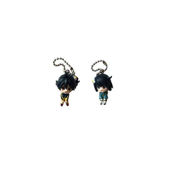 [BUNJANG] Monogatari Araragi Karen Tsukihi Figure Strap Keychain / 모노가타리 츠키히 아라라기 카렌 피규어 스트랩 키링