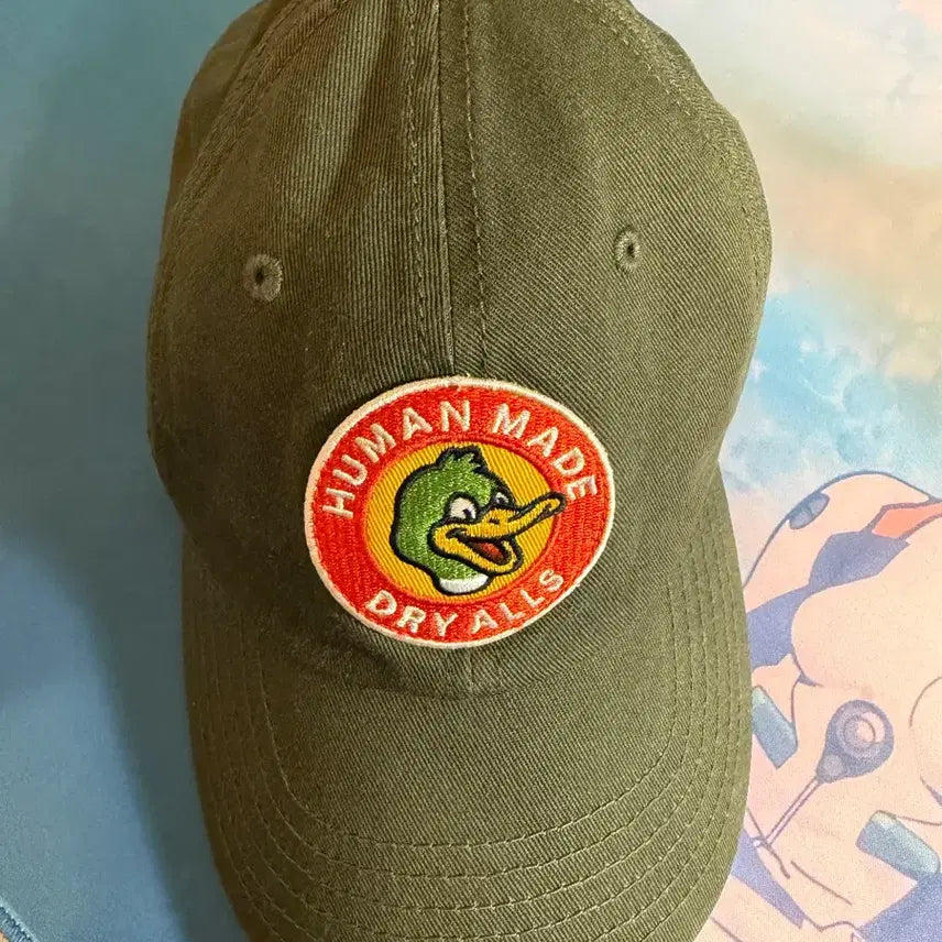 [BUNJANG] Human Made Duck Olive Cap / 휴먼메이드 덕 올리브 캡