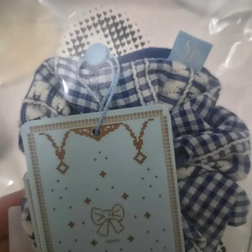 [BUNJANG] KOSEIO Samsung Lions Collaboration Scrunchie / 코이세이오 삼성라이온즈 콜라보 스크런치