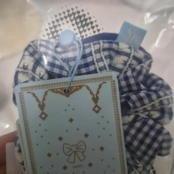 [BUNJANG] KOSEIO Samsung Lions Collaboration Scrunchie / 코이세이오 삼성라이온즈 콜라보 스크런치