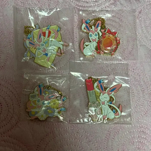 [BUNJANG] Pokemon Nymphia Keyring Bundle Set / 포켓몬 제일복권 님피아 키링 일괄