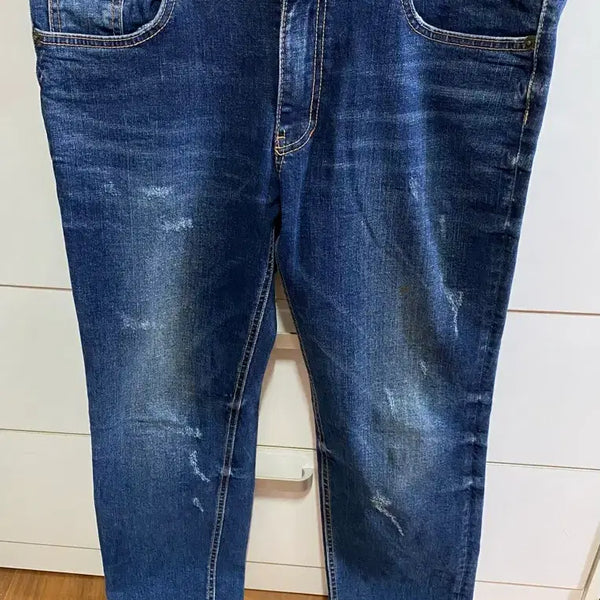 [BUNJANG] DESIGNWORKS Vintage Washed Denim Pants / DESIGNWORKS 데님 팬츠