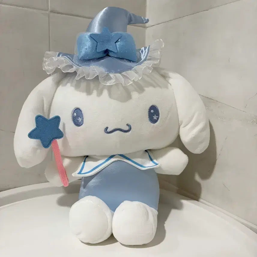 [BUNJANG] Sanrio Magical Friends Cinnamoroll Medium Plush 25cm / 새상품)산리오 매지컬프렌즈 시나모롤 중형 25cm