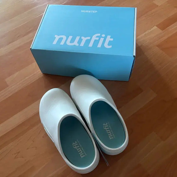 [BUNJANG] Nerfitt Nerstep Mule White 235 / 널핏 널스텝 뮬 / 화이트 235