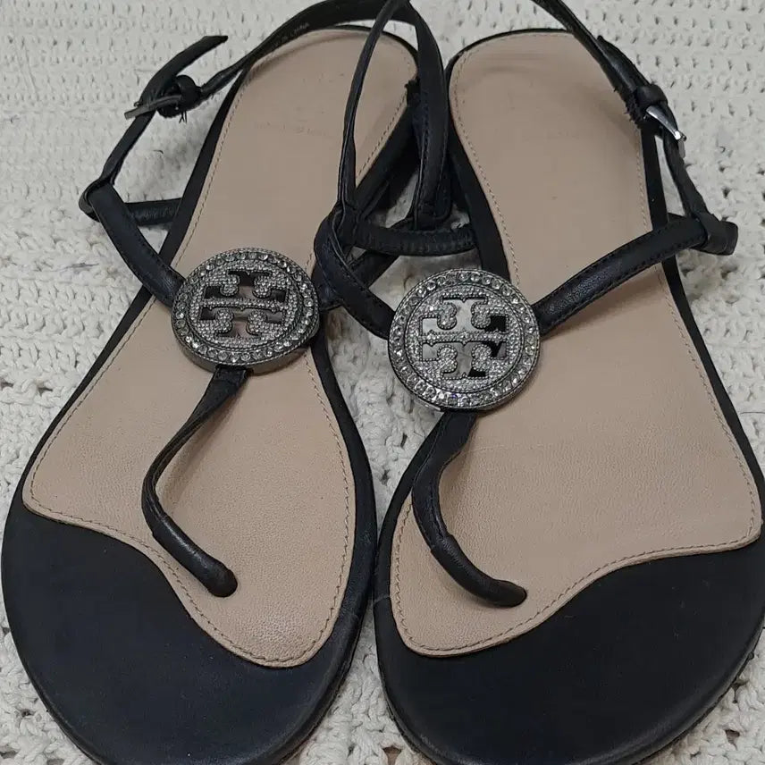 [BUNJANG] Tory Burch Genuine Flip-Flops Sandals Size 6.5 / 토리버치 정품 조리샌들  6.5