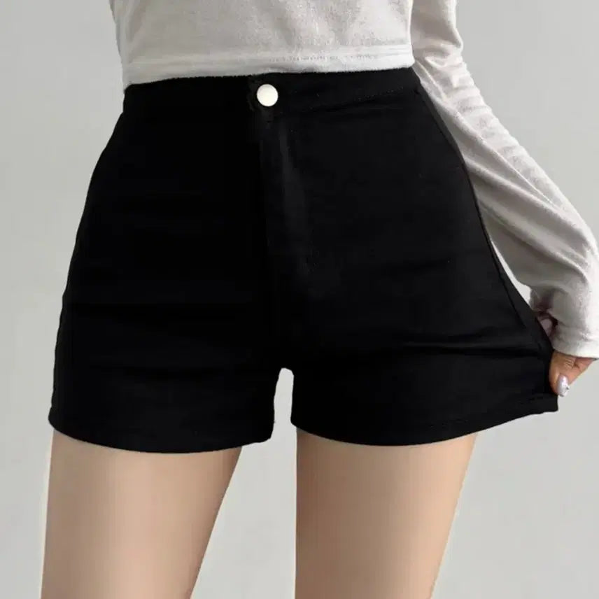 [BUNJANG] Ablie Black Hot Pants L / 에이블리 블랙 핫팬츠