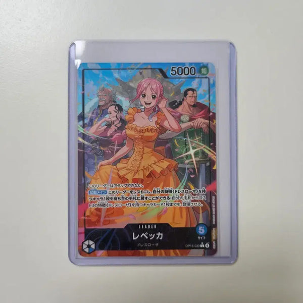 [BUNJANG] One Piece Card Game OP15-039 Rebecca Leader Parallel LP / 일판 원피스카드 15탄 레베카 리더 페레 LP OP15-039