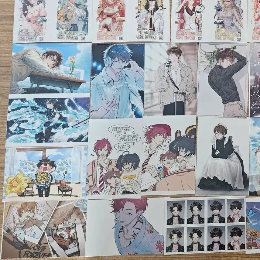 [BUNJANG] NIJISANJI KR Min Suha Unofficial Photocard Bundle / 니지산지 KR 민수하 등 비공굿 프박