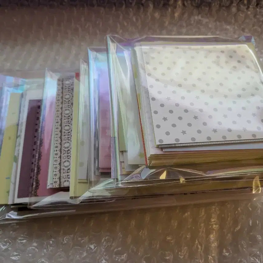 [BUNJANG] Assorted Washi Paper Stickers Mix (180 pcs) / 모조지 스티커 소분 믹스 모조지띵 180장