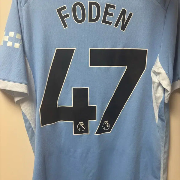 [BUNJANG] Manchester City 2026-2027 Home Replica Phil Foden Jersey (Junior XL) / 26-27 맨시티 유니폼 필 포든
