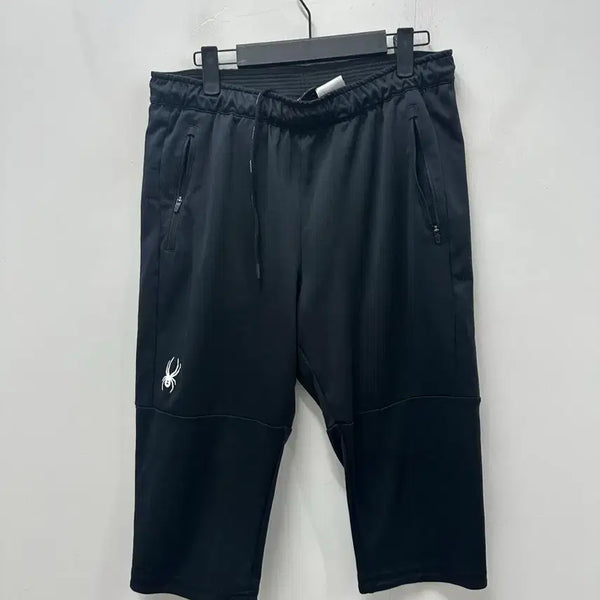 [BUNJANG] Spider Black Training 7/10 Length Pants XL / [만원빈티지 최저가]스파이더 블랙 트레이닝 7부 팬츠 XL