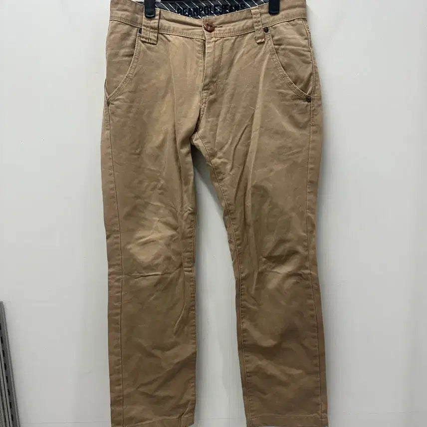 [BUNJANG] Beanpole Beige Cotton Pants Size 30 / [만원빈티지 최저가]빈폴 베이지 면 팬츠 30
