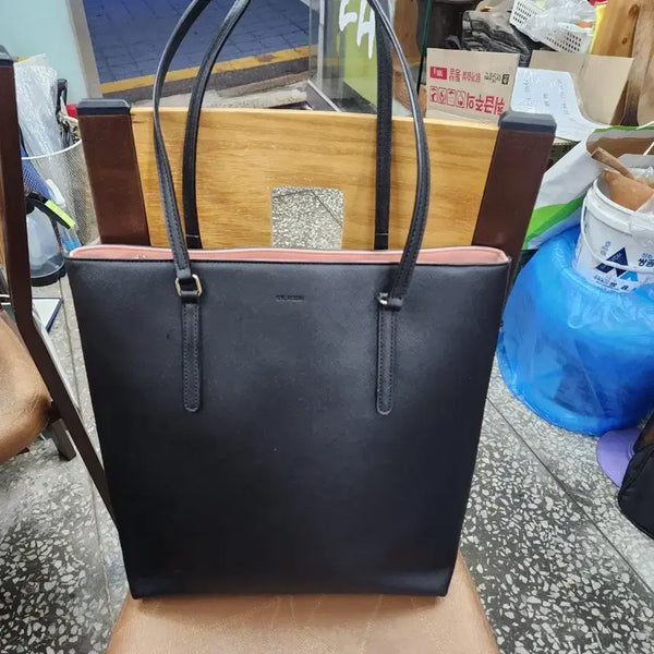 [BUNJANG] By Roem Saffiano Leather Shopper Bag / 바이 로엠 쇼퍼백