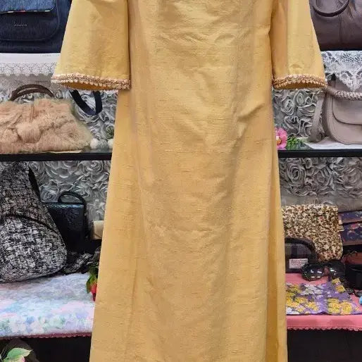 [BUNJANG] Custom Maxi Long Dress Size 55 / 맞춤 맥시 롱원피스 55