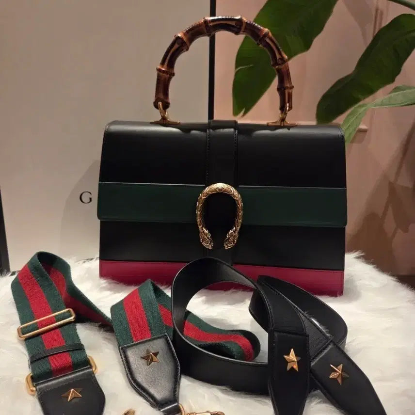 [BUNJANG] Gucci Bamboo Top Handle Bag Medium / 구찌 뱀부 토트백